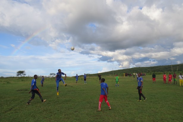 Soccer training in Enduimet_northern Tanzania_1_photo by Bill Snaddon